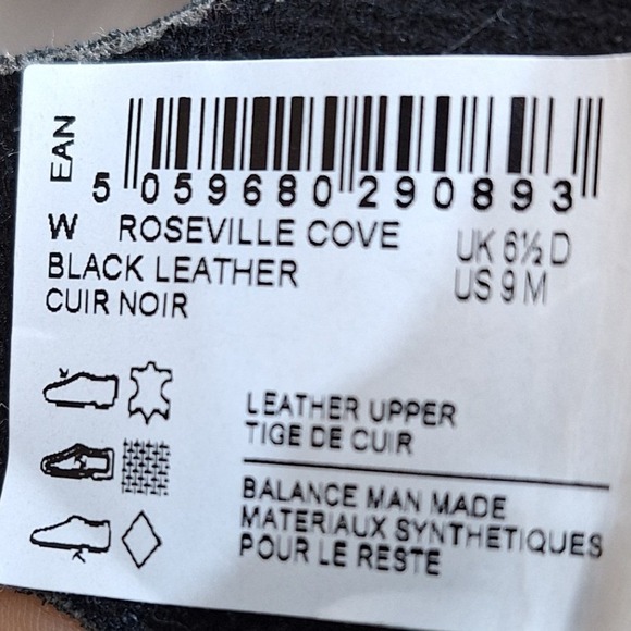 Clarks Roseville Cove Black Leather Strappy Comfort Sandals Women's Size 9M - Picture 8 of 8